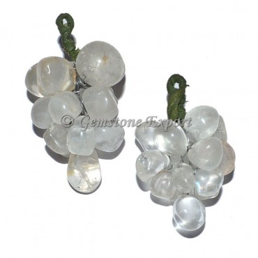 Crystal Quartz Grapes Pendants