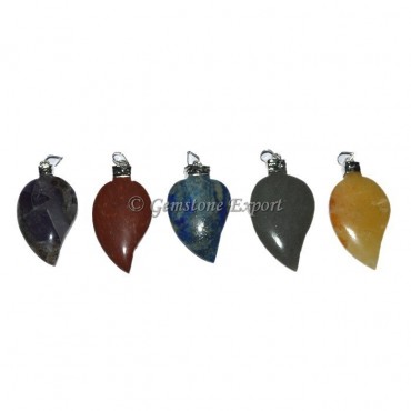 Leaf Stones Pendants