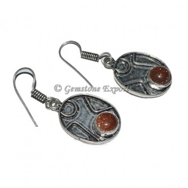 Sunstone Earrings