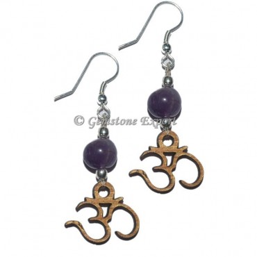 Om Seven Chakra Earring