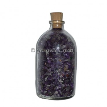 Amethyst Big Size Gems Bottle