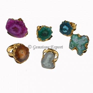 Mix Solar Quartz Rings