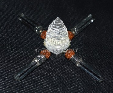 Shree Yantra Generator with Rudraksha