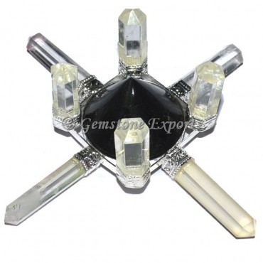 Crystal Quartz and Tourmaline Meditation Generator