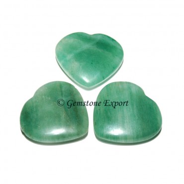 Green Aventurine Small Hearts