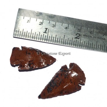 Mahogany Obsidian Arrowheads