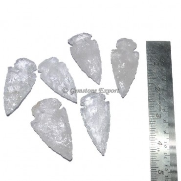 Crystal Quartz Inclusions 2 Inch Arrowheads