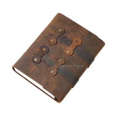 Antique Brown Leather Journals