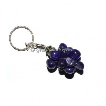 Blue Grapes Keychain