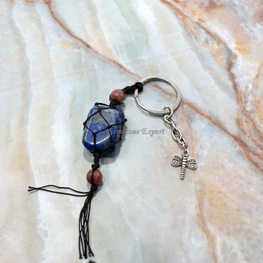 Lapis Lazuli Keychain