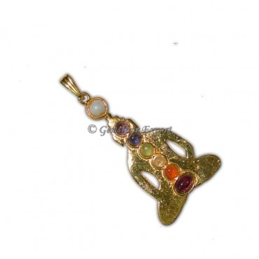 Chakra Budhdha Gold Pendants