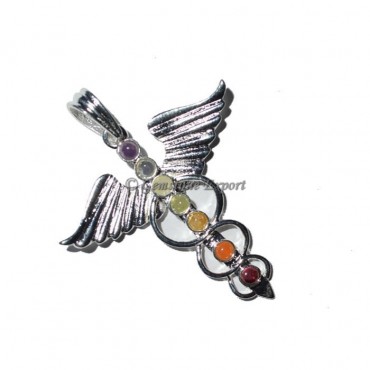 Chakra Eagle Brass Pendants