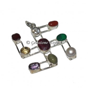 Seven Chakra Gemstones Pendants