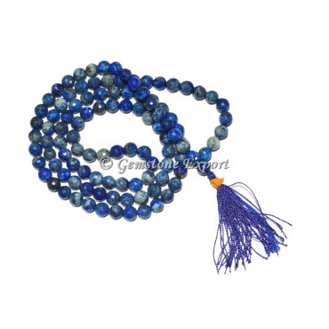 Lapis Lazuli Faceted Jap Mala