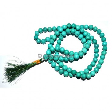 Turquoise 108 Beads Jap mala