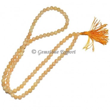 Yellow aventurine Japa Mala