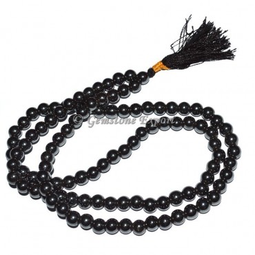 Black Obsidian Japa Mala