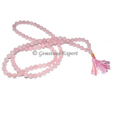 Rose Quartz Japa Mala