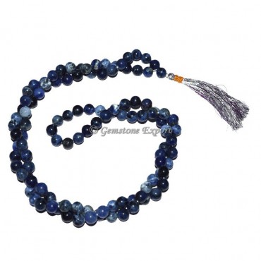 Sodalite 108 Beads Japa Mala