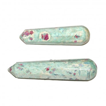 Ruby Zoisite Massage Wands