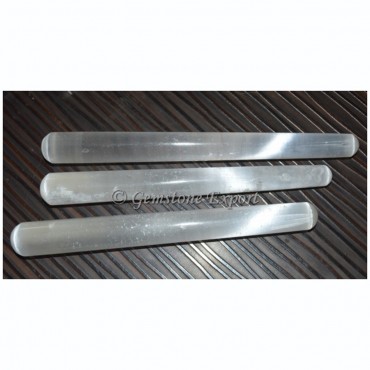 Selenite Smooth Massage Wands