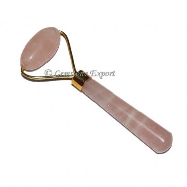 Rose Quartz Face Roller Massage Wands