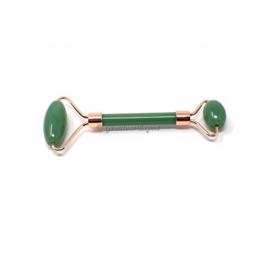 Green Aventurine Face Roller Massage Wands