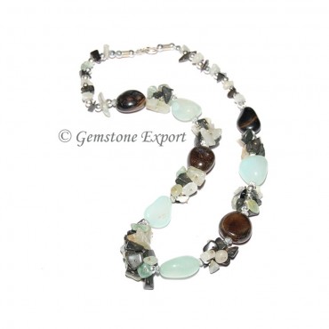 Onyx Stones Fashion Necklace