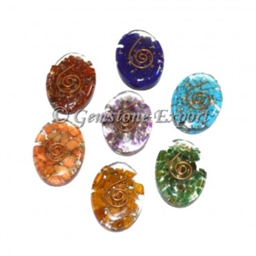 Orgone Chakra Oval Set