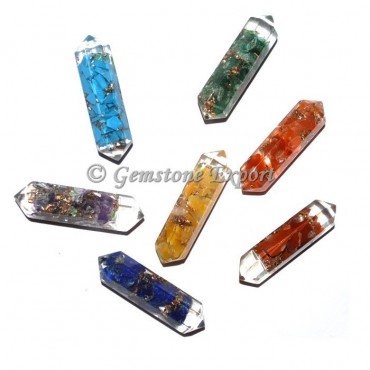 Orgone Double Point Chakra Set