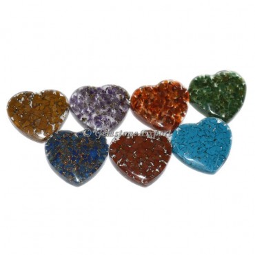 Orgonite Chakra Heart Set