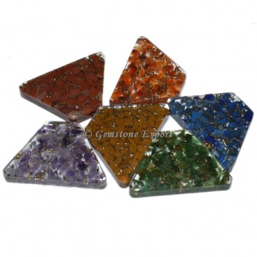 Triangle Orgonite 6pcs set