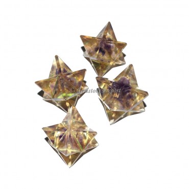 Amethyst Orgone Merkaba Star