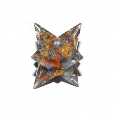 Chakra 8 Point Orgone merkaba Star