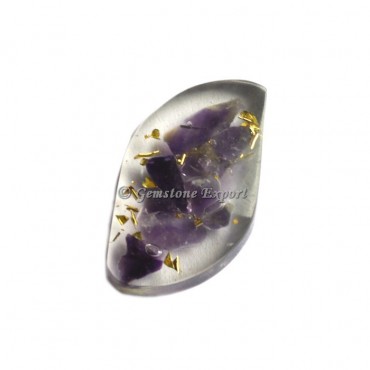 Amethyst Orgone Eye Shape