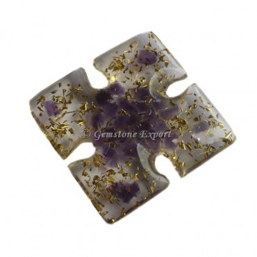 Amethyst Orgone Square