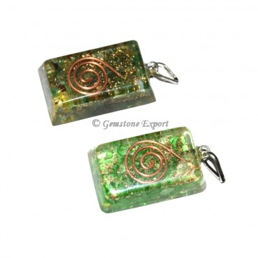 Orgone Rectangle Pendants