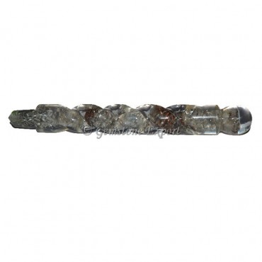 Crystal Quartz Twisted Orgonite Healing Wands