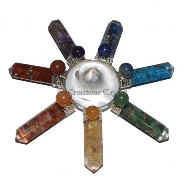 Orgonite Seven Chakra Energy Generator