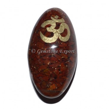 Red Jasper Orgonite Shiva Lingam