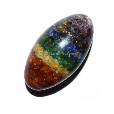 Seven Chakra Orgonite Shiva Lingam