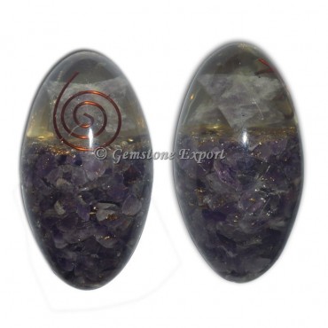 Amethyst Merkaba Star Orgone Shiva lingam