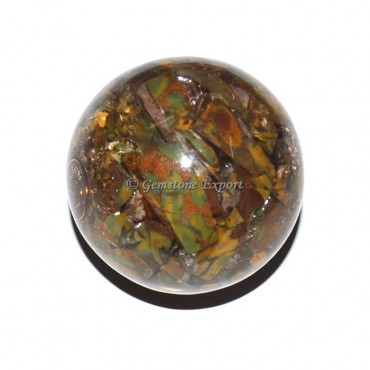 Mix Agate Orgonite Sphere