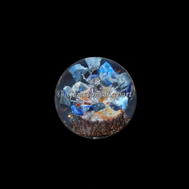 Lapis Lazuli Tree Orgonite Sphere