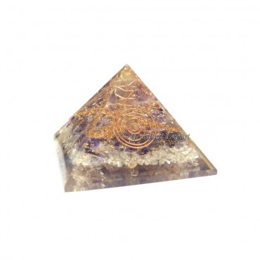 Amethyst-Crystal Energy Orgone Pyramids