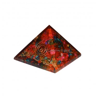 Colorfull Crystals Energy Orgone Pyramids