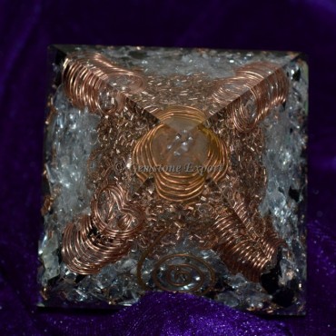 Orgone Crystal Quartz Orgone Pyramids