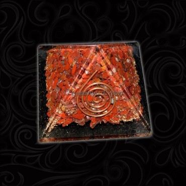 Orgone Red Jasper Pyramids