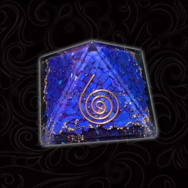 Lapis Lazuli Orgone Pyramids