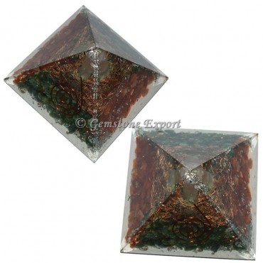 Healing Stones Orgonite Pyramid